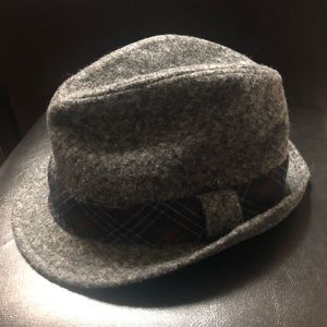 NWT Cremieux Collection Fedora Gray Hat